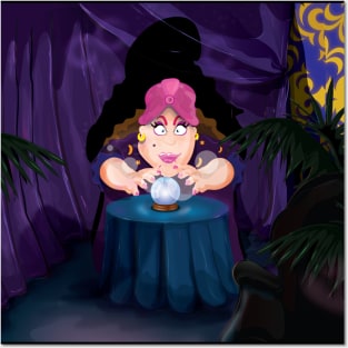 Fortune Teller Posters and Art